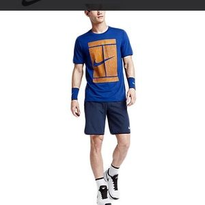 Nike Shirts - Nike Tennis Court Logo T-shirt - Medium Nike Shirts - Nike Tennis Court Logo T-shirt - Medium